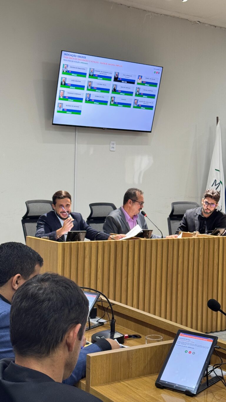 Painel eletrônico de votações é a mais nova ferramenta tecnológica da Câmara de Vereadores de Araripina