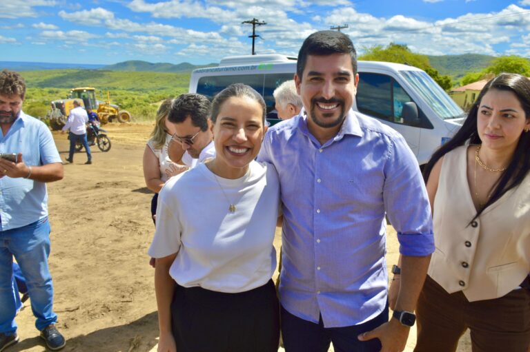Prefeito de Ipubi, João Marcos Siqueira, participa de comitiva da Governadora Raquel Lyra em Moreilândia